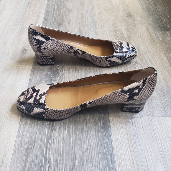 HOBBS LONDON SNAKE PRINT SHOES - Picture 4 of 15